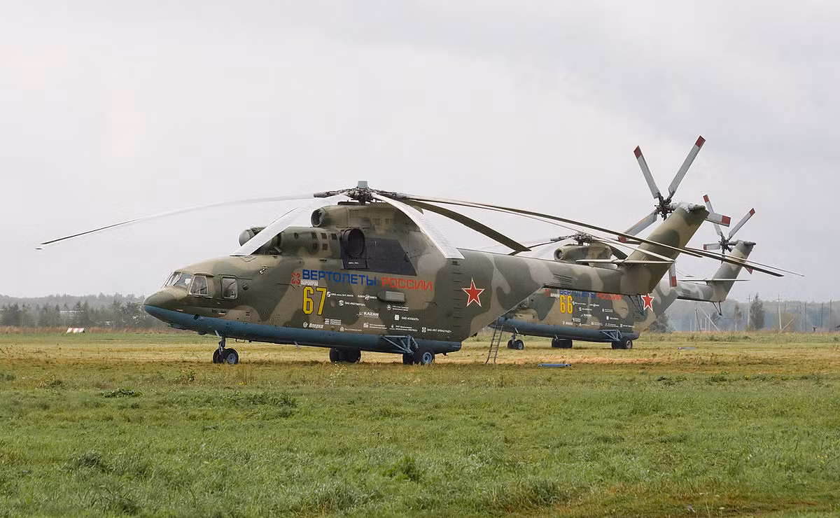 Chỉ số trọng lượng cất cánh của Stallion King, hiện chỉ đứng sau trực thăng Mi-26 Halo của Nga; loại trực thăng Mi-26 của Nga có trọng lượng cất cánh tối đa 56 tấn và tải trọng 30 tấn.