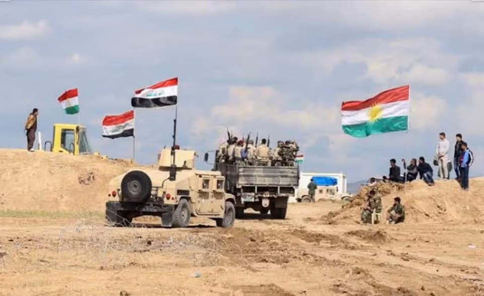 Từ đây, khu vực Kurdistan bị phân chia: Vùng Tây Bắc có thủ đô Erbil do KDP kiểm soát, còn vùng Đông Nam do PUK kiểm soát, thủ phủ đặt tại Sulaymaniyah.