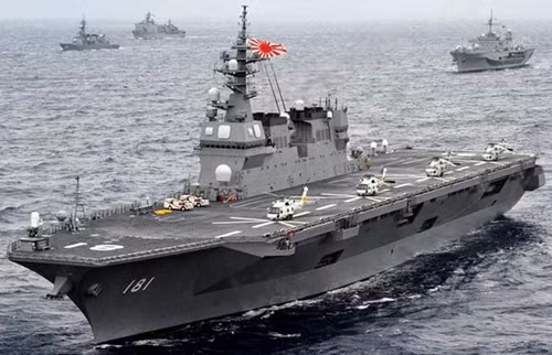 Khi Lực lượng Phòng vệ Hàng hải Nhật Bản, hoàn thành việc sửa đổi hai tàu đổ bộ trực thăng lớp Izumo, để chúng tương thích với 42 chiếc F-35B đang được mua, thì sức mạnh hàng hải của Nhật Bản sẽ đóng vai trò lớn hơn trong các hoạt động hải quân của đồng minh ở Tây Thái Bình Dương.