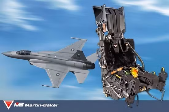 Những vấn đề về ghế phóng đối với JF-17 cũng giống với chiếc FA-50 của Hàn Quốc; mặc dù là mẫu máy bay chiến đấu giá rẻ, nhưng những thành phần quan trọng của JF-17 vẫn phải phụ thuộc vào một số thành phần của nước ngoài, như động cơ của Nga, ghế phóng của Anh.