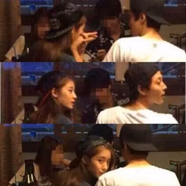 Jiyeon (T-ara): Jiyeon và diễn viên hơn 13 tuổi Lee Dong Gun nảy sinh tình cảm sau khi đóng chung bộ phim Encounter năm 2015. Sau đó, tờ Nate đăng tải hình ảnh cặp đôi nắm tay tình cảm khi đi ăn tối ở một nhà hàng và cả hai đã xác nhận tin hẹn hò. Thời điểm đó, em út của nhóm T-ara hứng không ít gạch đá vì dân mạng cho rằng cô không xứng đáng với đàn anh nổi tiếng. Sự việc khiến hình ảnh của Jiyeon càng xấu đi trong mắt công chúng, bởi trước đó cô cùng các thành viên T-ara bị ghẻ lạnh vì scandal bắt nạt Hwayoung.