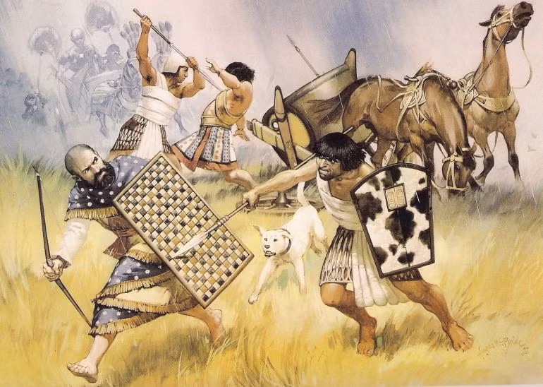 Chien binh Ai Cap co dai huan luyen khac kho the nao?