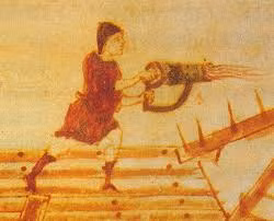 Người Byzantine bảo vệ bí mật về ngọn lửa Hy Lạp rất chặt chẽ nên công thức tạo ra vũ khí này cho đến nay bị thất truyền.