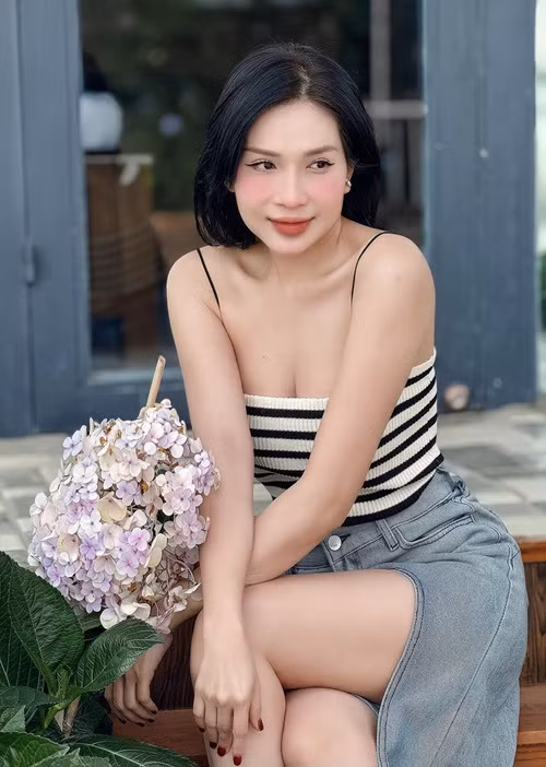 Nhan sắc của Khả Như ở tuổi 38 khiến nhiều đấng mày râu phải mê mệt. Ảnh: FB Khả Như.