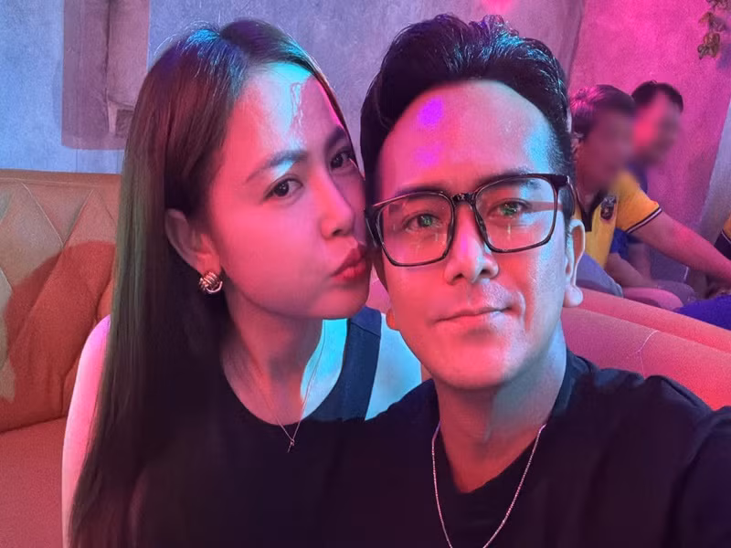 Nam diễn viên phim Đất phương Nam từng qua một lần đò, có một cậu con trai riêng. Ảnh: FB Hùng Thuận.
