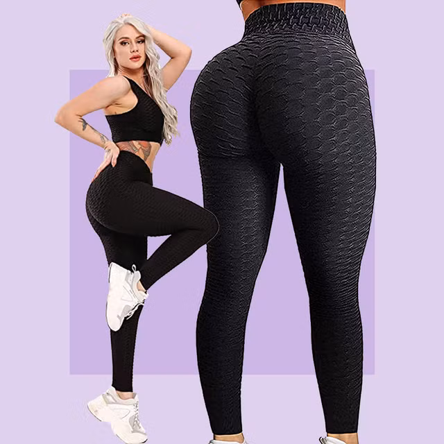 Về kích cỡ, quần tập Yoga Aimilia được may với kích cỡ đạt chuẩn từ size S đến 2XL, độ dài tới mắt cá chân nên phù hợp hầu hết form dáng.