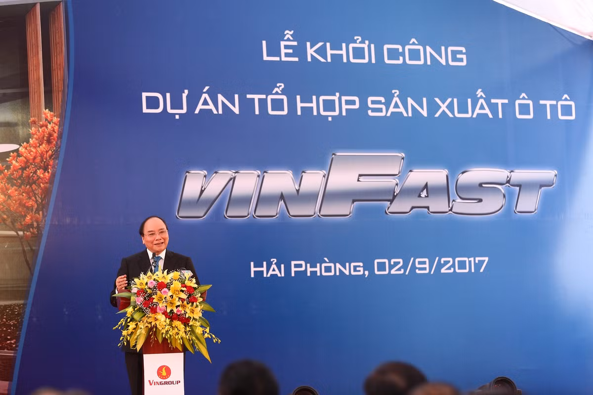 Vingroup cong bo xay nha may san xuat o to, xe may o Hai Phong