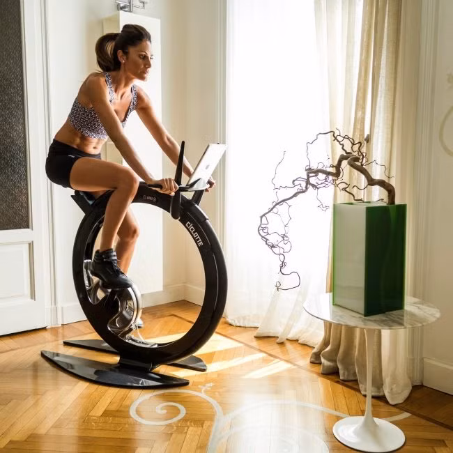 Xe đạp tập thể dục của tương lai.