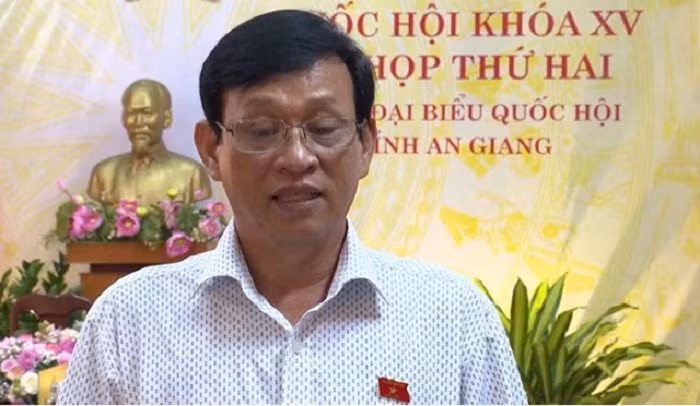 Ông Nguyễn Văn Thạnh, nguyên Phó Viện trưởng VKSND tỉnh An Giang, đoàn An Giang