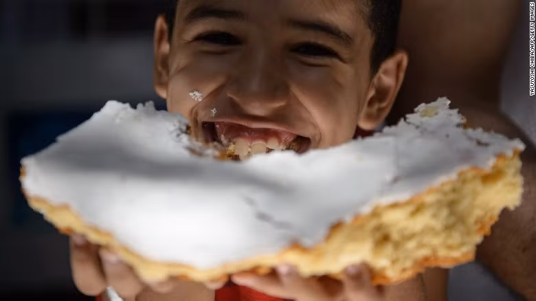 Những chiếc bánh ở Brazil có đủ hình dạng và kích thước.