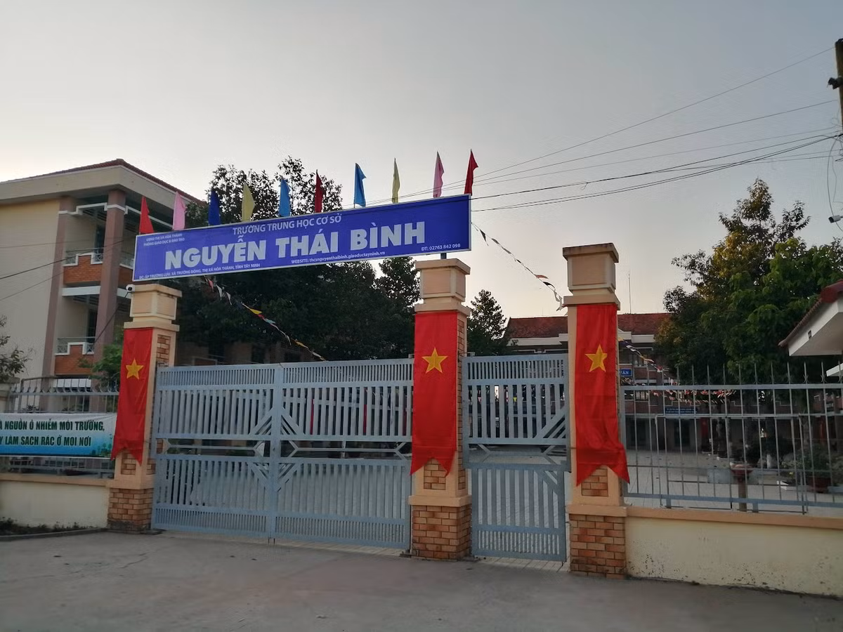 Tay Ninh: Goi thau xay nha da nang truong THCS Nguyen Thai Binh ve tay ai?