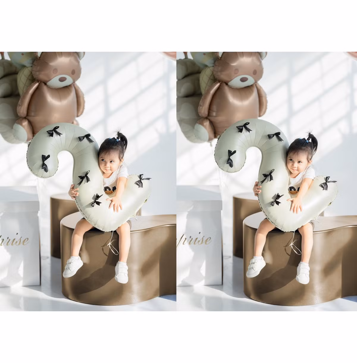 Ca sĩ Bảo Anh hạnh phúc mừng con gái tròn 2 tuổi. Ảnh: FB Bảo Anh