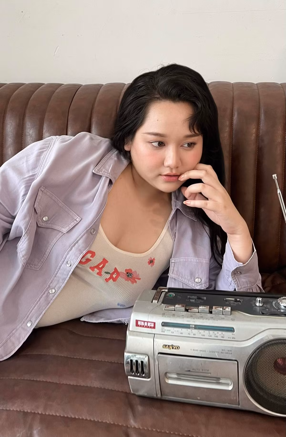 Trúc Anh tung bộ ảnh mới, khoe thân hình thon gọn hơn sau quá trình nỗ lực giảm cân. Ảnh: FB Trúc Anh
