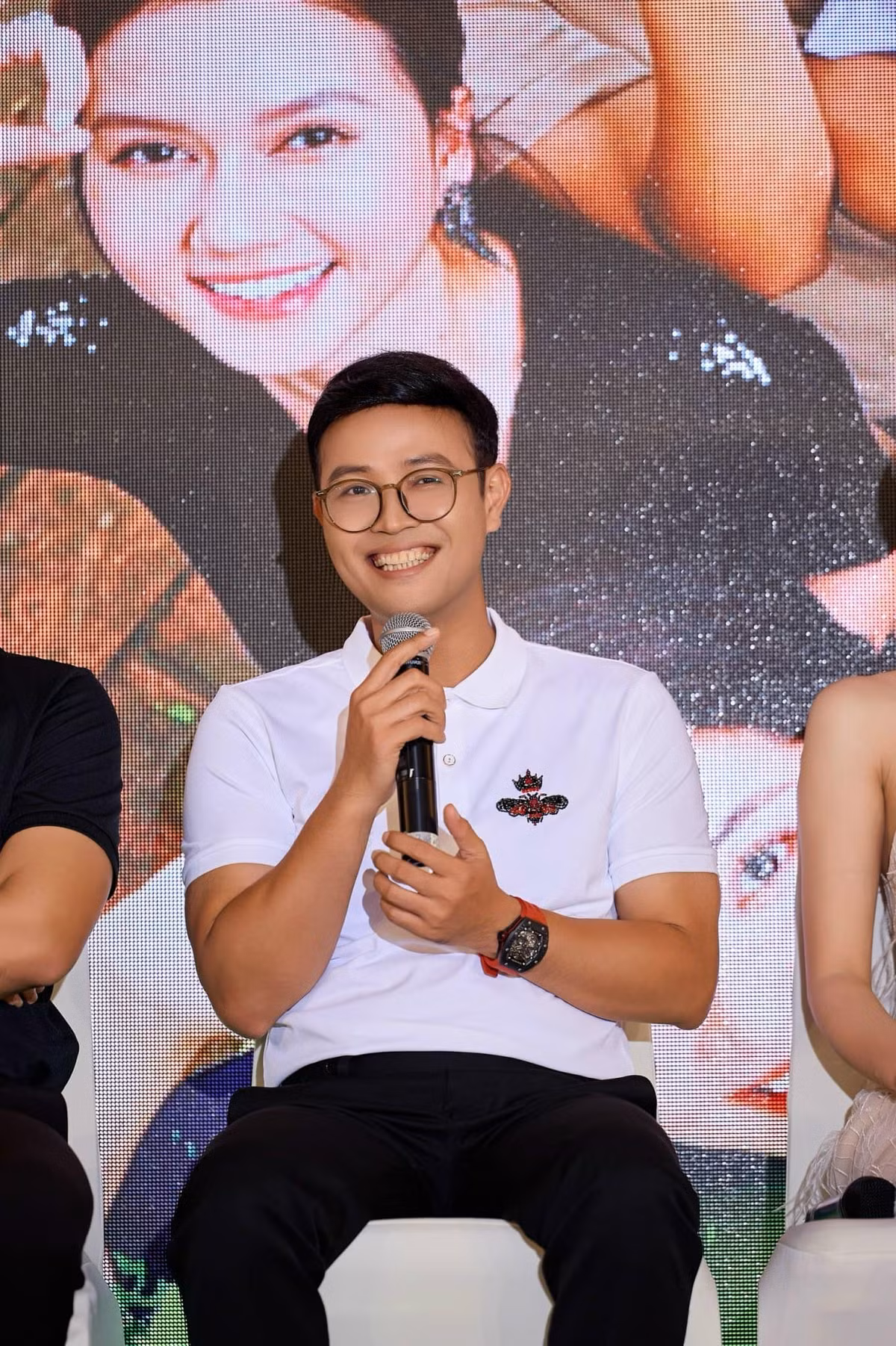 Với nét diễn duyên dáng, Thái Sơn rất hợp với những vai đanh đá, xéo xắt. Ảnh: FB Thái Sơn