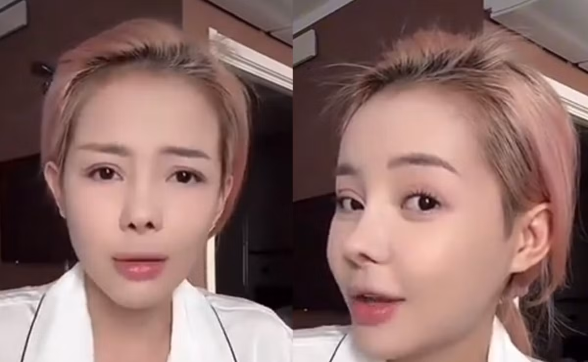 Nhiều người cho rằng nữ DJ đang nghiện việc phẫu thuật thẩm mỹ. Ảnh chụp màn hình