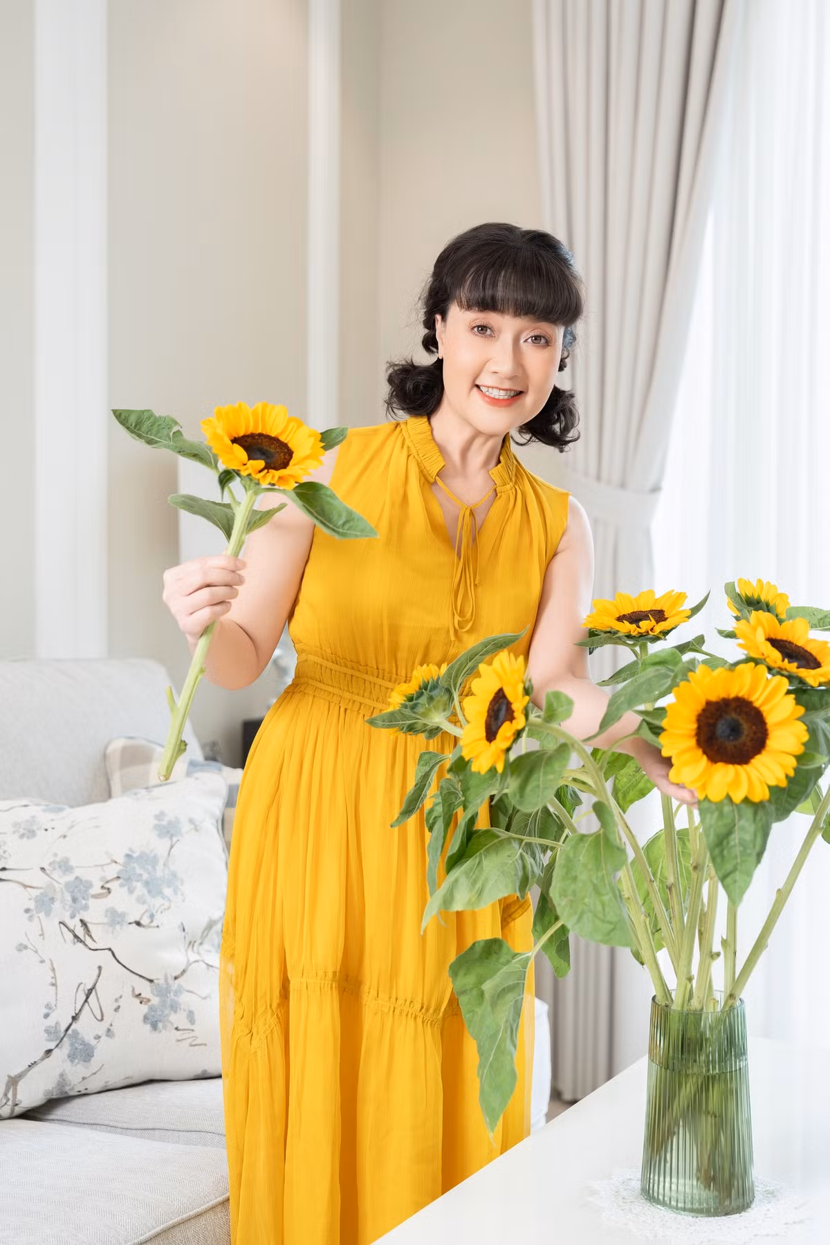 Dù bận rộn với công việc, Vân Dung vẫn dành thời gian chăm sóc bản thân và theo đuổi những sở thích riêng. Ảnh: FB Vân Dung