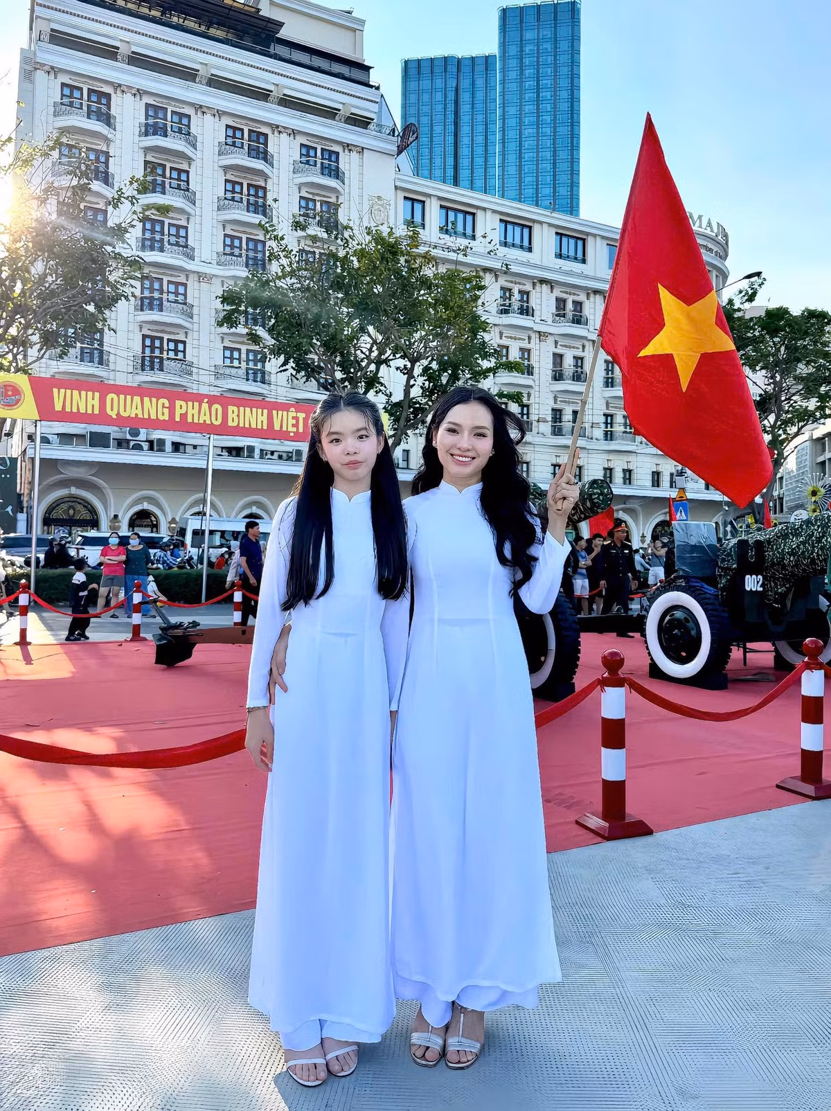 Phương Trinh Jolie khoe con gái 12 tuổi. Ảnh: FB Phương Trinh Jolie