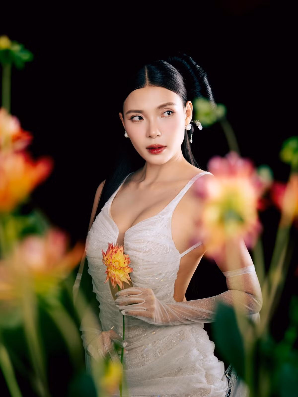 Thúy Diễm luôn chăm chút ngoại hình mỗi khi xuất hiện trước công chúng. Ảnh: FB Nguyễn Ngọc Thuý Diễm