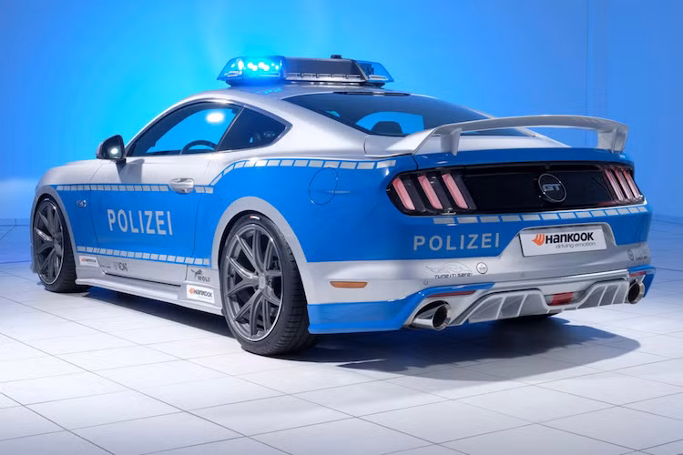 Dựa trên phiên bản Ford Mustang GT 5.0 cao cấp, Wolf Racing đã độ lại "nhẹ nhàng" nội thất xe bằng các giữ nguyên bộ bodykit nguyên bản từ Ford, nhưng bổ sung thêm các tấm ốp khí động học bên dưới cản trước, dè bên cùng cản sau. "Dàn chân" của xe cũng được nâng cấp với mâm BBS 5 cánh kép màu khói, lốp thể thao và hệ thống treo có khả năng điều chỉnh.