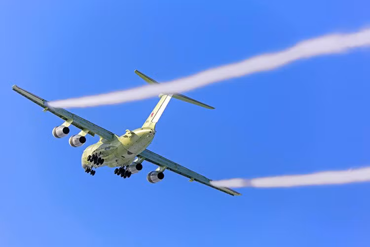 Cũng theo Ilyushin, giống như Il-76MD-90A nguyên mẫu Il-78M-90A cũng được trang bị các động cơ phản lực thế hệ mới PS-90A-76 cho công suất hoạt động hiệu quả hơn các thế hệ động cơ D-30KP trên Il-78 trước đây từ 12-14%. Nguồn ảnh: Ilyushin.
