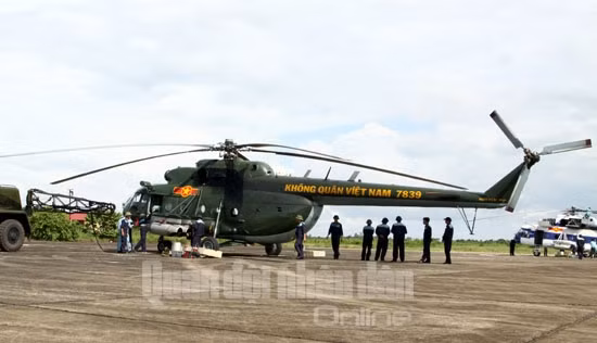 Các thành phần làm công tác chuẩn bị trước ban bay bắn, ném.