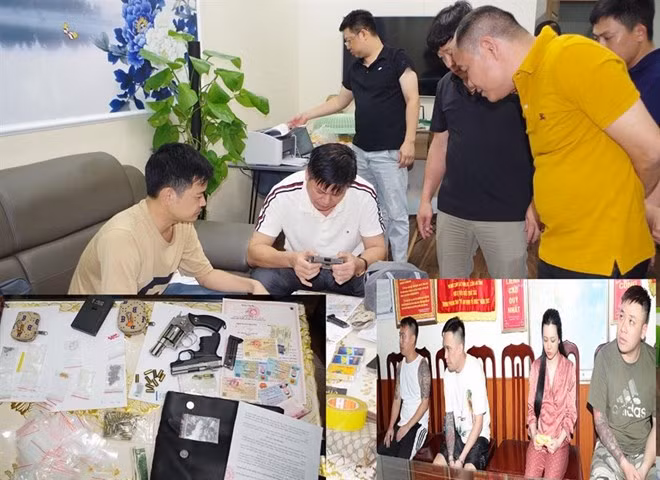  Triệt phá tụ điểm cá độ bóng đá mùa Euro, thu giữ 2 súng quân dụng: Phòng Cảnh sát hình sự - Công an tỉnh Hà Nam vừa triệt phá thành công tụ điểm đánh bạc dưới hình thức cá độ bóng đá, tàng trữ trái phép vũ khí quân dụng tại tổ 1 phường Quang Trung, TP Phủ Lý. Bước đầu, Hiếu và Trang khai nhận, do không có công ăn việc làm ổn định nên khi bắt đầu có giải vô địch bóng đá Châu Âu Euro 2024, Hiếu và Trang đã mua “trang bóng”, sau đó mời chào, lôi kéo một số đối tượng tham gia cá độ để cùng hưởng lợi. Từ đầu mùa giải Euro 2024 đến nay, Hiếu và Trang đã tổ chức cho các đối tượng tham gia cá độ bóng đá với số tiền hơn 1,1 tỷ đồng. Đáng chú ý, Hiếu là đối tượng nghiện ma túy.