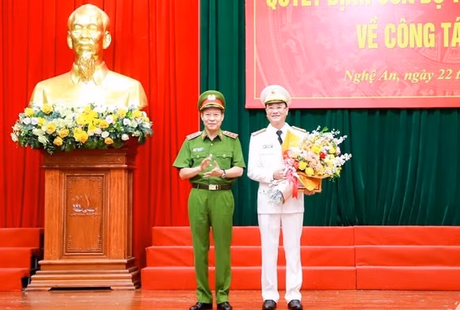 Nghe An co tan Giam doc Cong an tinh