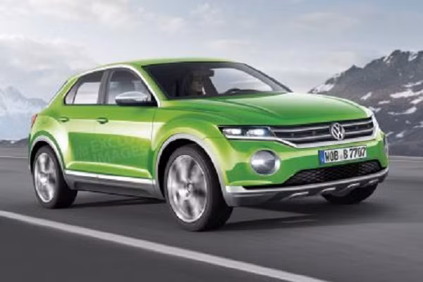 Lộ diện những hình ảnh hot nhất của Volkswagen Polo SUV Lo dien nhung hinh anh hot nhat cua Volkswagen Polo SUV