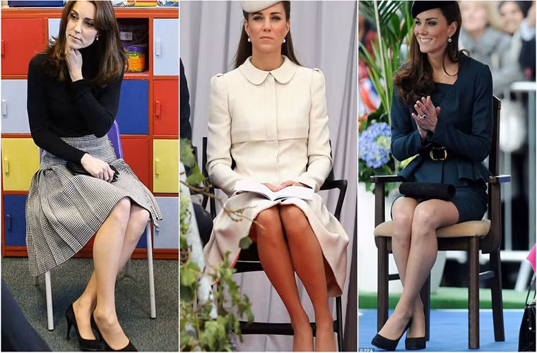 Ngoài ra, Meghan sẽ cần học tư thế ngồi đúng với tư cách là một thành viên Hoàng gia Anh. Cô có thể nhờ Công nương Kate Middleton hướng dẫn. Ảnh: Richest.