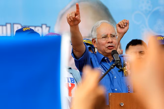 Thủ tướng Malaysia đương nhiệm Najib Razak.