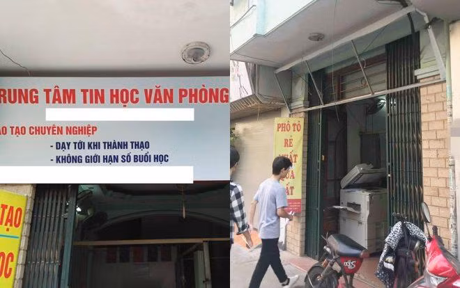 Nu sinh to chu trung tam tin hoc sam so: “De xom” noi gi?
