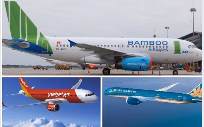 Vietnam Airlines, Vietjet Air, Bamboo thiet hai co nao trong thang 2 vi Sars-CoV-2?