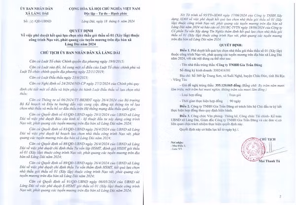 BR-VT: Cuộc đua “song mã” gói thầu nâng cấp, sửa chữa chợ Hắc Dịch - Hình 3 BR-VT: Cuoc dua “song ma” goi thau nang cap, sua chua cho Hac Dich-Hinh-3