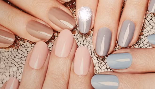 Bạn sẽ không sợ bị lỗi mốt khi sơn màu nail nude trong một thời gian mà không cần đổi màu mới. Ảnh: Internet.