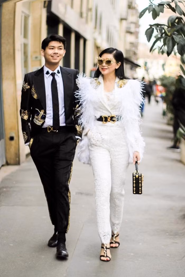 Nữ doanh nhân luôn thu hút và tạo được dấu ấn riêng ở nhiều sự kiện thời trang trong nước lẫn quốc tế. Ảnh: TH&amp;PL.