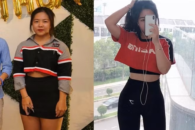 Nữ sinh 9X "lột xác" giảm 18 kg vì bị người yêu "phũ" Nu sinh 9X