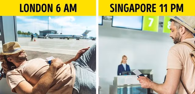 Lệch múi giờ, mệt mỏi sau chuyến bay xa: Tất cả chúng ta đều có một đồng hồ sinh học bên trong cơ thể và nếu nó bị gián đoạn thường xuyên, toàn bộ cơ thể bị ảnh hưởng, đặc biệt là quá trình trao đổi chất.