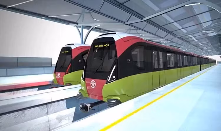 Duong sat Nhon - ga Ha Noi toc do 35km/h, van hanh thang 4/2021?-Hinh-4