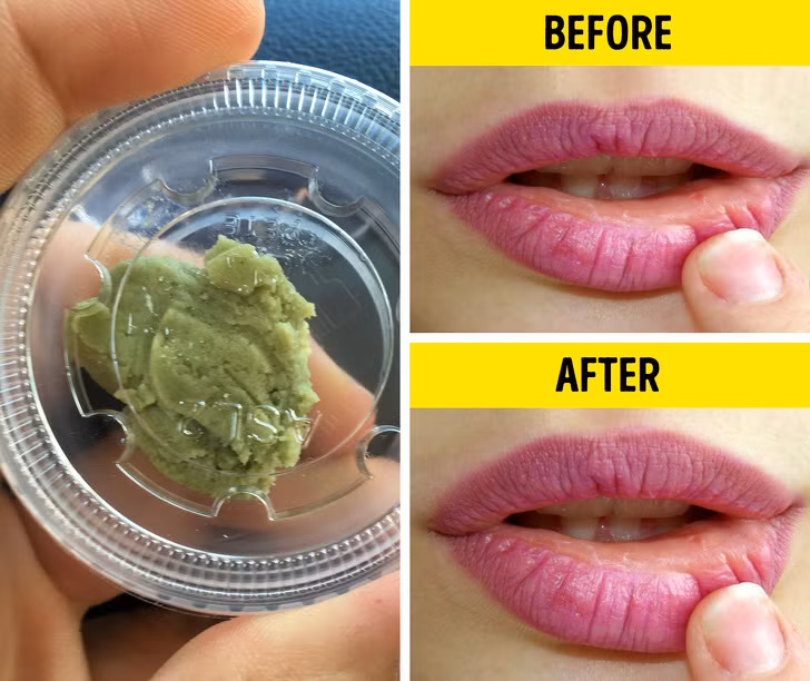 Thoa một lớp mỏng wasabi lên môi, để khoảng 7 - 10 phút có khả năng làm môi bạn trông căng và dày hơn. Trường hợp bạn thấy quá nóng hay đau nhức hãy nhanh chóng rửa sạch với nước mát.