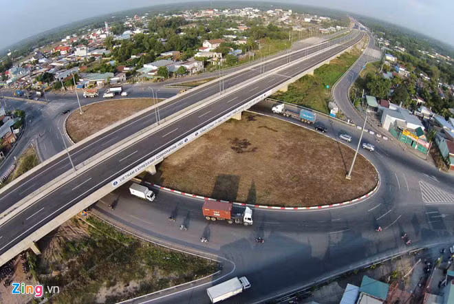 Cao tốc TP.HCM - Long Thành - Dầu Giây. Ảnh: Lê Quân.