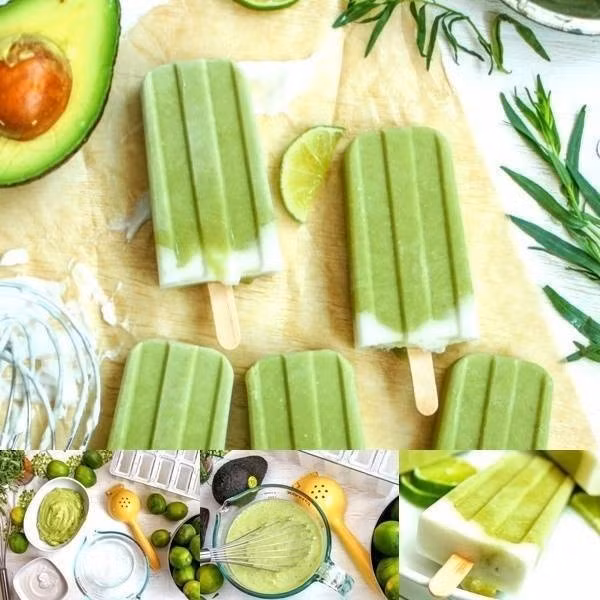 Kem que vị chanh và bơ: Lấy phần thịt của 2 quả bơ tươi đem xay nhuyễn với 30ml sữa đặc. Trộn đều vào phần bơ xay một ít vỏ chanh bào nhuyễn để tăng thêm sự kích thích vị giác.