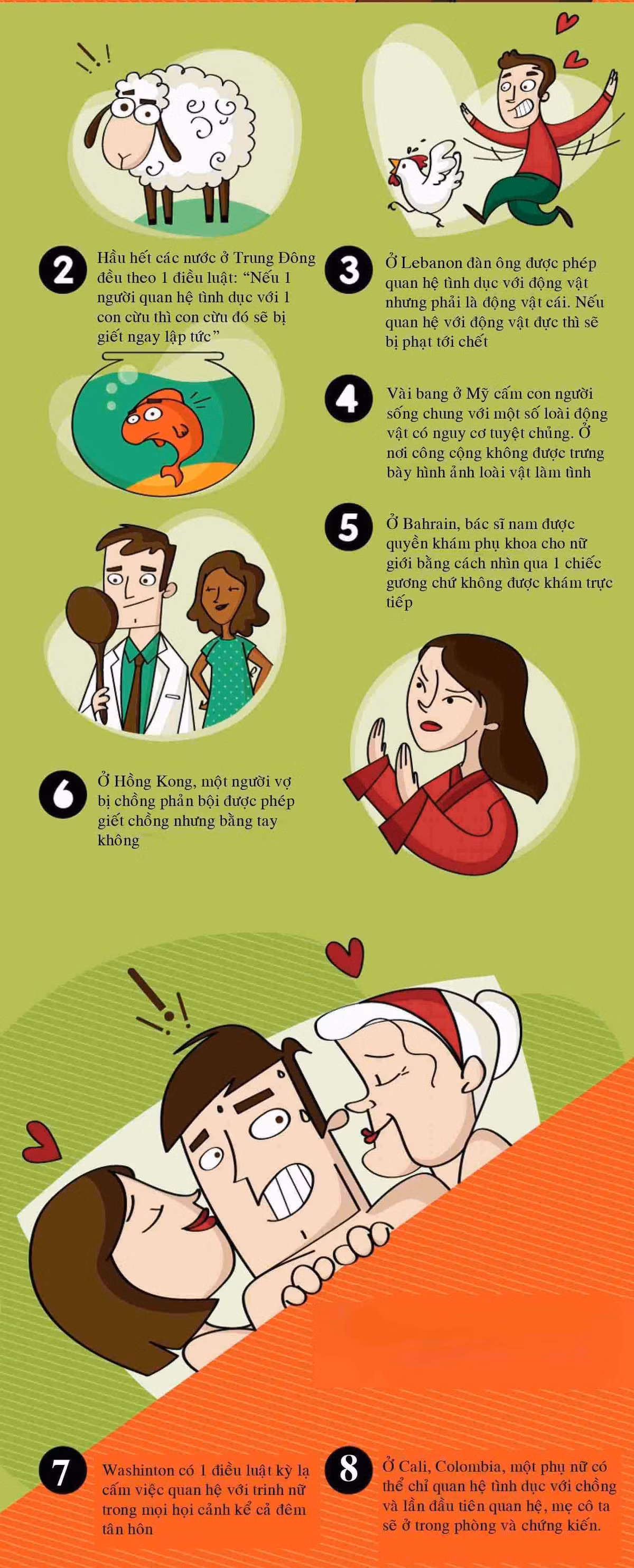 18 luật về 'chuyện ấy' kỳ lạ nhất thế giới, nếu không biết có thể mất mạng - Hình 2 18 luat ve 'chuyen ay' ky la nhat the gioi, neu khong biet co the mat mang-Hinh-2