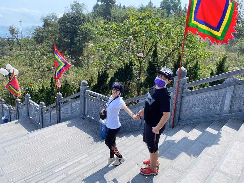 Bé Tony - con trai của Ngọc Khuê nay lớn phổng phao.