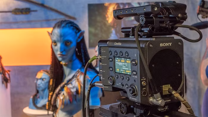 "Avatar 2" tiếp tục sử dụng các công nghệ tiên tiến trong điện ảnh, với máy quay Sony Venice tùy chỉnh cho quay hình ảnh 3D. (Ảnh: CineD)