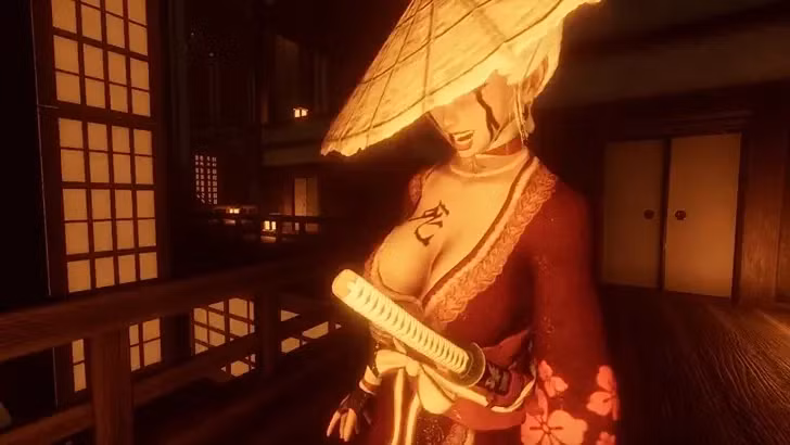 Tuy nhiên, điều khiến game gây chú ý là phản diện chính - một "ma nữ" có tạo hình quá sexy.(Ảnh: GosuGamers)