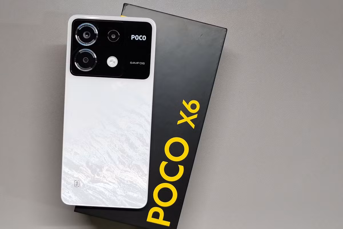 POCO X6 5G là smartphone gaming quốc dân với giá chỉ từ 6.5 triệu đồng sau khuyến mại. (Ảnh: kompas.com)