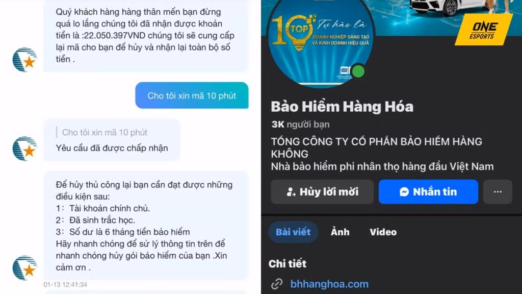 Đầu năm 2025, anh bị lừa đảo trực tuyến, mất 22 triệu đồng, và đã lên tiếng cảnh báo cộng đồng về chiêu trò này. (Ảnh: oneesports.vn)