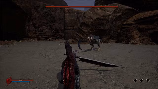 Các clip phát triển game trên X và TikTok đã thu hút được lượng người xem đáng kể, đặc biệt là với khủng long, vũ khí và động tác kết liễu.(Ảnh: dinoblade)