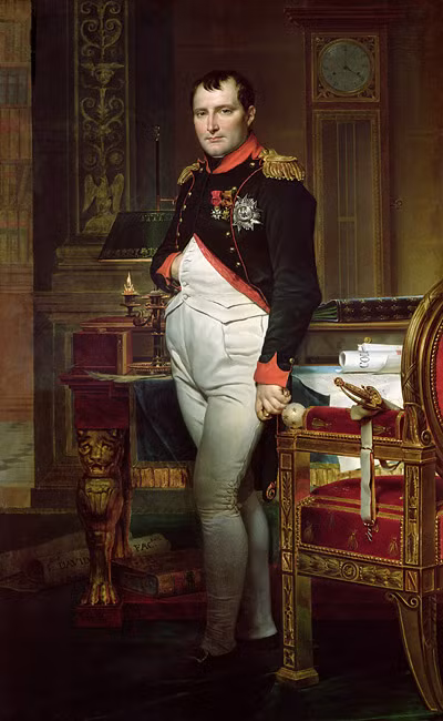 Vào đầu những năm 1800, Napoleon đã tặng thanh bảo kiếm đó cho em trai làm quà cưới. Từ đó về sau, thanh kiếm trên được truyền từ thế hệ này sang thế hệ khác.