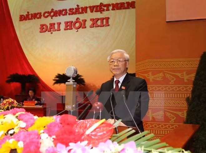 Toan van Bao cao cac van kien Dai hoi XII cua BCH TW Dang khoa XII